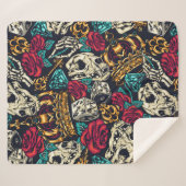 レトロライフスタイル シェルパブランケット (正面(横))