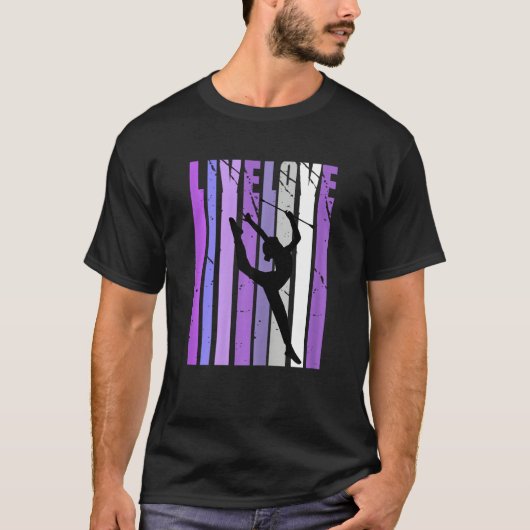 レトロライブラブリズム体操10代の隊 Tシャツ (正面)