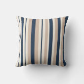 レトロラインパターン クッション (裏面)