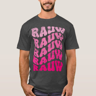 レトロラウウ 名前入りパーソナライズ ラウウ グルービー ヴィン Tシャツ