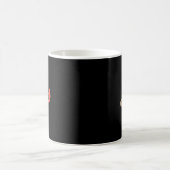 レトロラクロス進化ギフトラクロス選手 コーヒーマグカップ (中央)