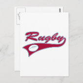 レトロラグビー ポストカード (正面/裏面)