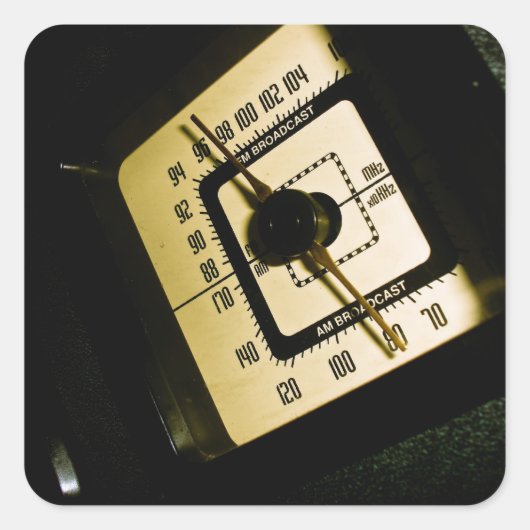 レトロラジアルダイヤル01シール スクエアシール (正面)