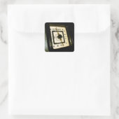 レトロラジアルダイヤル02シール スクエアシール (バッグ)