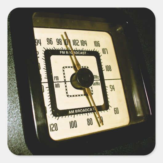 レトロラジアルダイヤル02シール スクエアシール (正面)