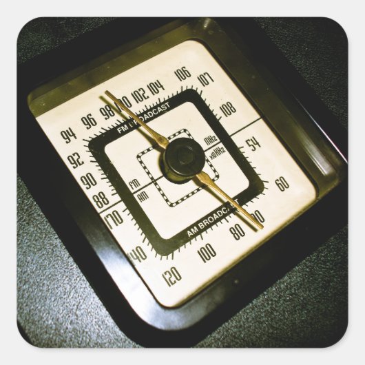 レトロラジアルダイヤル03シール スクエアシール (正面)