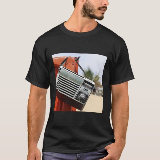 レトロラジオビブスTシャツ Tシャツ (正面)