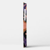 レトロラジオ、テープレコーダパターン。 Case-Mate iPhoneケース (裏面 / 左)