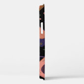 レトロラジオ、テープレコーダパターン。 Case-Mate iPhoneケース (裏面 / 右)