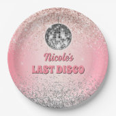 レトロラストディスコカスタムバチェロレッテ ペーパープレート (正面)