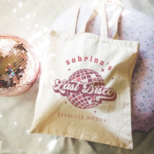 レトロラストディスコハッピーアワーパーティー トートバッグ