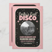 レトロラストディスコバチェロレッテ週末招待状 招待状 (正面/裏面)