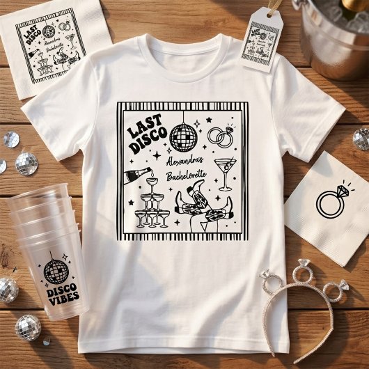 レトロラストディスコ女子会Tシャツ | Tシャツ