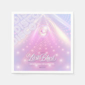 レトロラストブラストディスコバチェロレッテv2 ID928 スタンダードカクテルナプキン (正面)