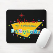 レトロラスベガスサインマウスパッド マウスパッド (マウス)