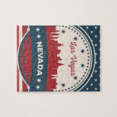 レトロラスベガススカイライン ジグソーパズル (横)