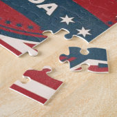 レトロラスベガススカイライン ジグソーパズル (側面)