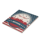 レトロラスベガススカイライン タイル (側面)