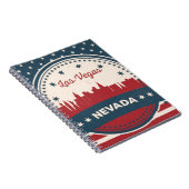 レトロラスベガススカイライン ノートブック (右側)