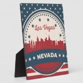 レトロラスベガススカイライン フォトプラーク (側面)