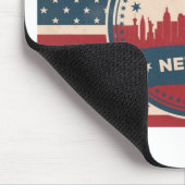 レトロラスベガススカイライン マウスパッド (コーナー)