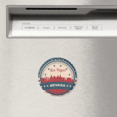 レトロラスベガススカイライン マグネット (インサイチュ (食洗機))