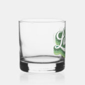 レトロラッキークールセントパトリックの日 ウイスキーグラス (右)