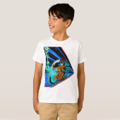 レトロラッシュ：ネオン速度 Tシャツ (正面フル)