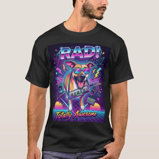 レトロラッドドッグ Tシャツ (正面)