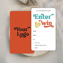 レトロラッフルネームカードトレンディーロゴビジネスチケット プレイスカード