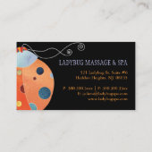 レトロラディバグユニークモノグラム 名刺 (裏面)