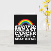 レトロラハンズスケルトンロサンゼルスハンドサインホール カード (黄色い花)