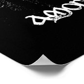 レトロラブアモンアマルスミュージックファンアートフォーエバー ポスター (角)