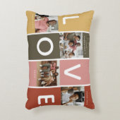 レトロラブフォトコラージュ アクセントクッション (正面(垂直))