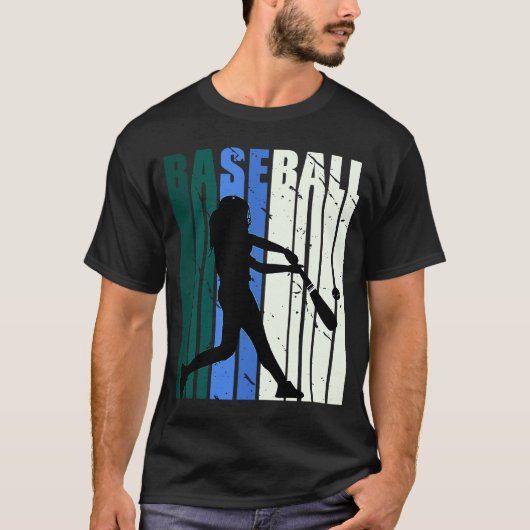 レトロラブベースボールゲー遊ム誕生日大会 Tシャツ (正面)