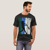 レトロラブベースボールゲー遊ム誕生日大会 Tシャツ (正面フル)