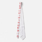 レトロラブ文字 ネクタイ (裏面)