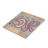 レトロラブ1960年代スタイル タイル (側面)