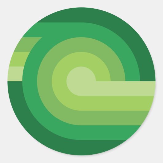 レトロラブ9 ラウンドシール (正面)