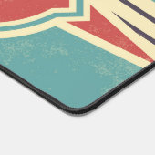 レトロラベルデザイナ デスクマット (コーナー)
