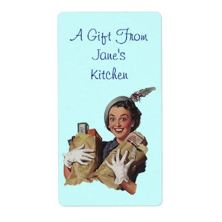 レトロラベル台所贈り物ラベル ラベル