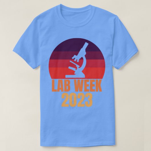 レトロラボウィーク2023 Tシャツ (デザイン正面)