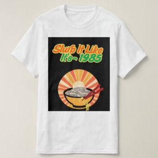 レトロラーメンTシャツ – ヴィンテージラーメンVibes Tシャツ