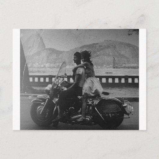 レトロリオデジャネイロ写真 ポストカード (正面)