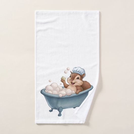 レトロリスの赤ちゃんシャワー ハンドタオル (ハンドタオル)