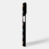 レトロリス ヴィンテージ 森 カスタムネームイニシャル Case-Mate iPhoneケース (裏面 / 右)