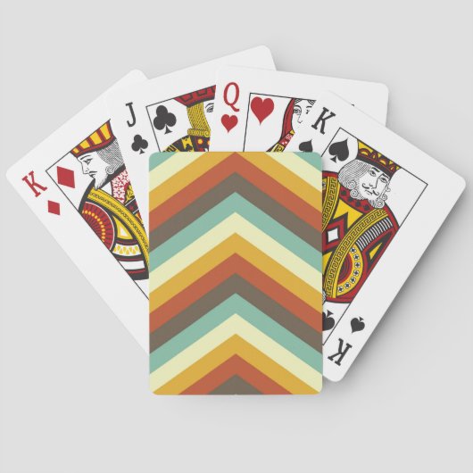 レトロリズムシェブロン トランプ (裏面)