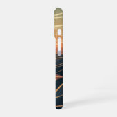 レトロリバーグロウ iPhone 16ケース (左側面)