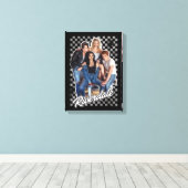 レトロリバーデールグループグラフィック キャンバスプリント (インサイチュ (ウッドフロア))