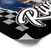 レトロリバーデールグループグラフィック ポスター (角)